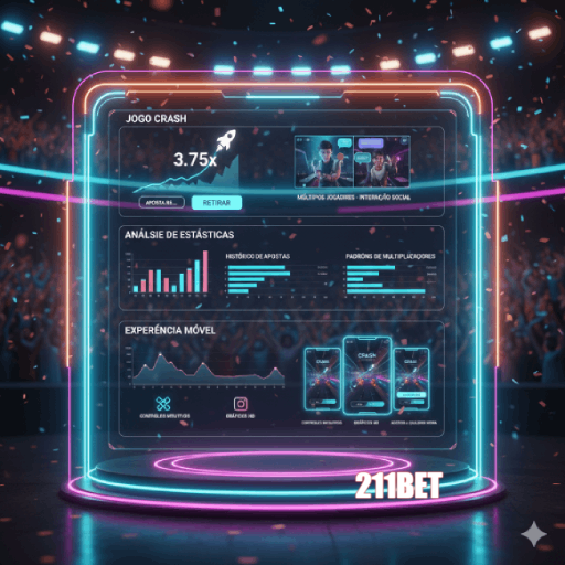 Jogue Crash e ganhe alto na 211BET!